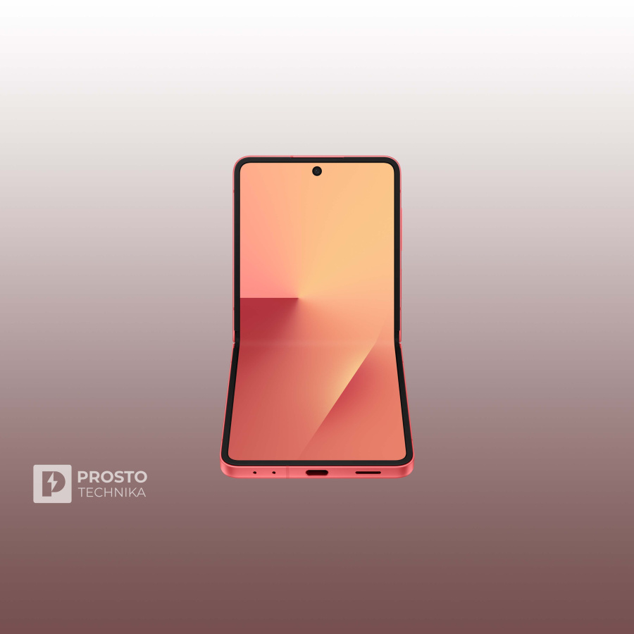 Смартфон Samsung Galaxy Z Flip 7 12 ГБ, 256 ГБ Coralred